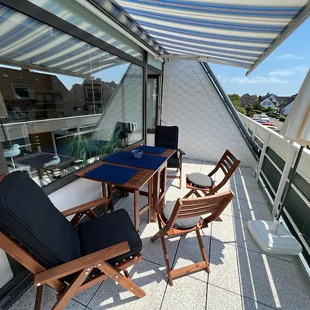 Krabbe-backbord Terrassenhaus *