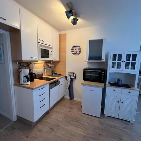 Apartment Krabbe-backbord Terrassenhaus Busum