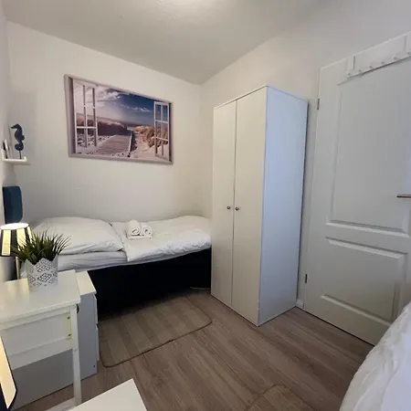 Apartment Krabbe-backbord Terrassenhaus Busum